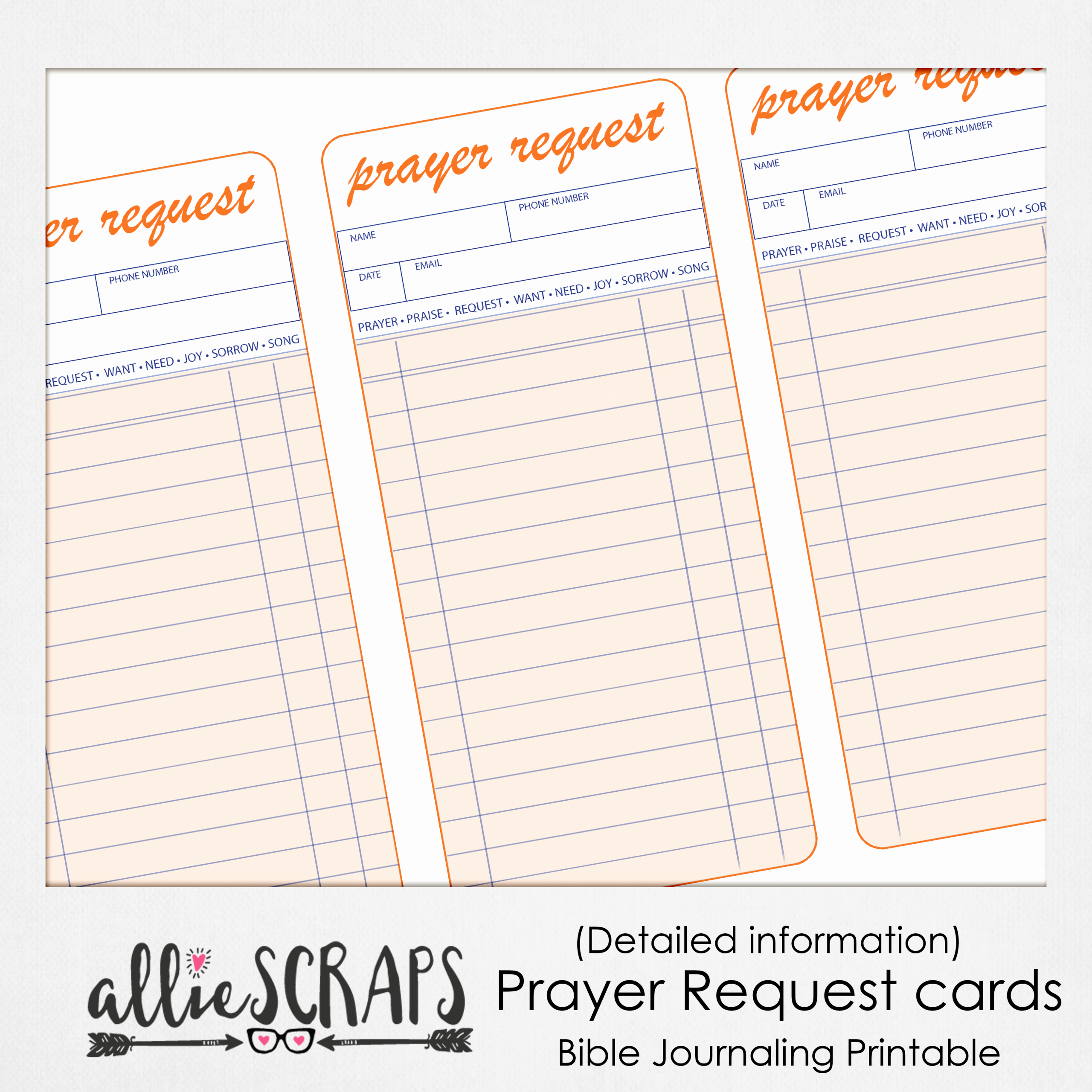 Prayer Request Cards Pdf Lovely Detailed Prayer Request Cards Printable