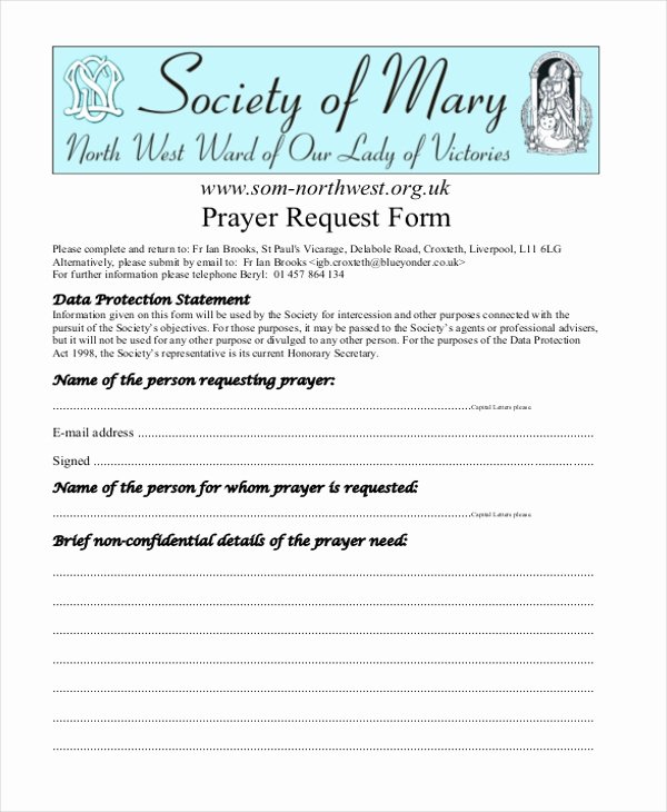 Prayer Request form Template Unique 106 9 the Light Prayer Request