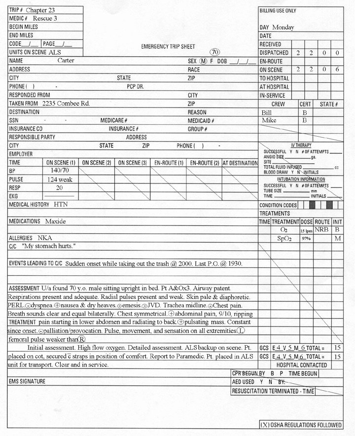 Prehospital Care Report Template Best Of 28 Of Ems Run Report Template