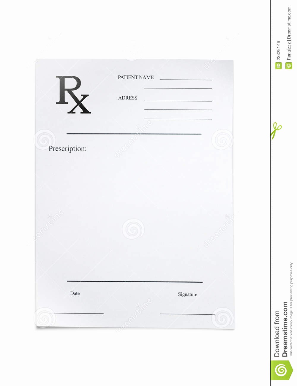 Prescription Pad Templates Free Unique 26 Of Blank Prescription form Doctor Template