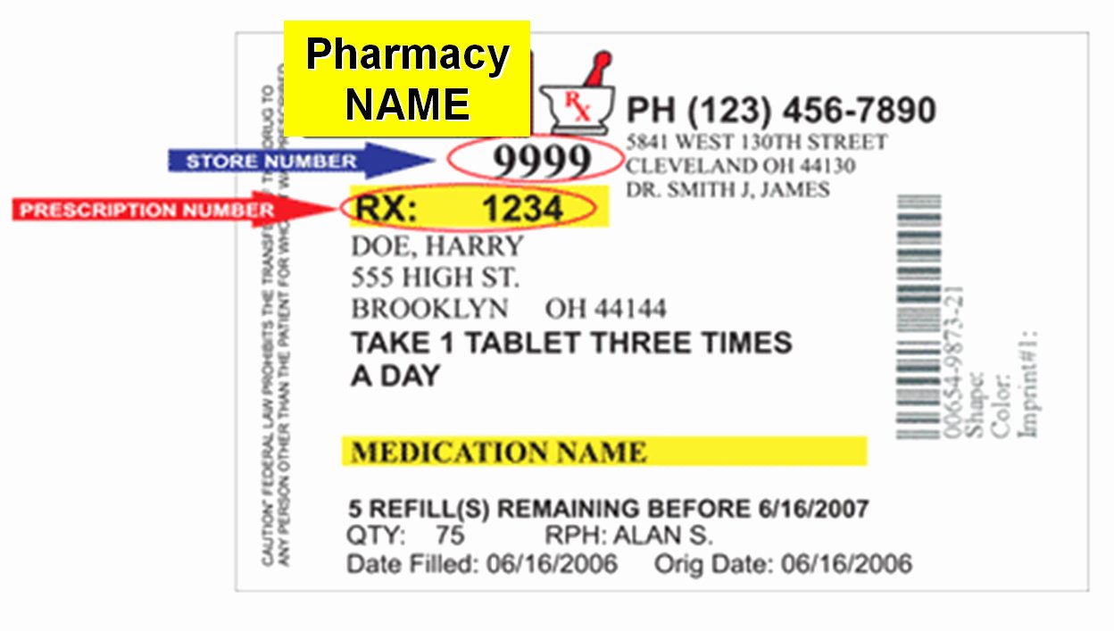 Prescription Template Microsoft Word Inspirational Prescription Bottle Label Template
