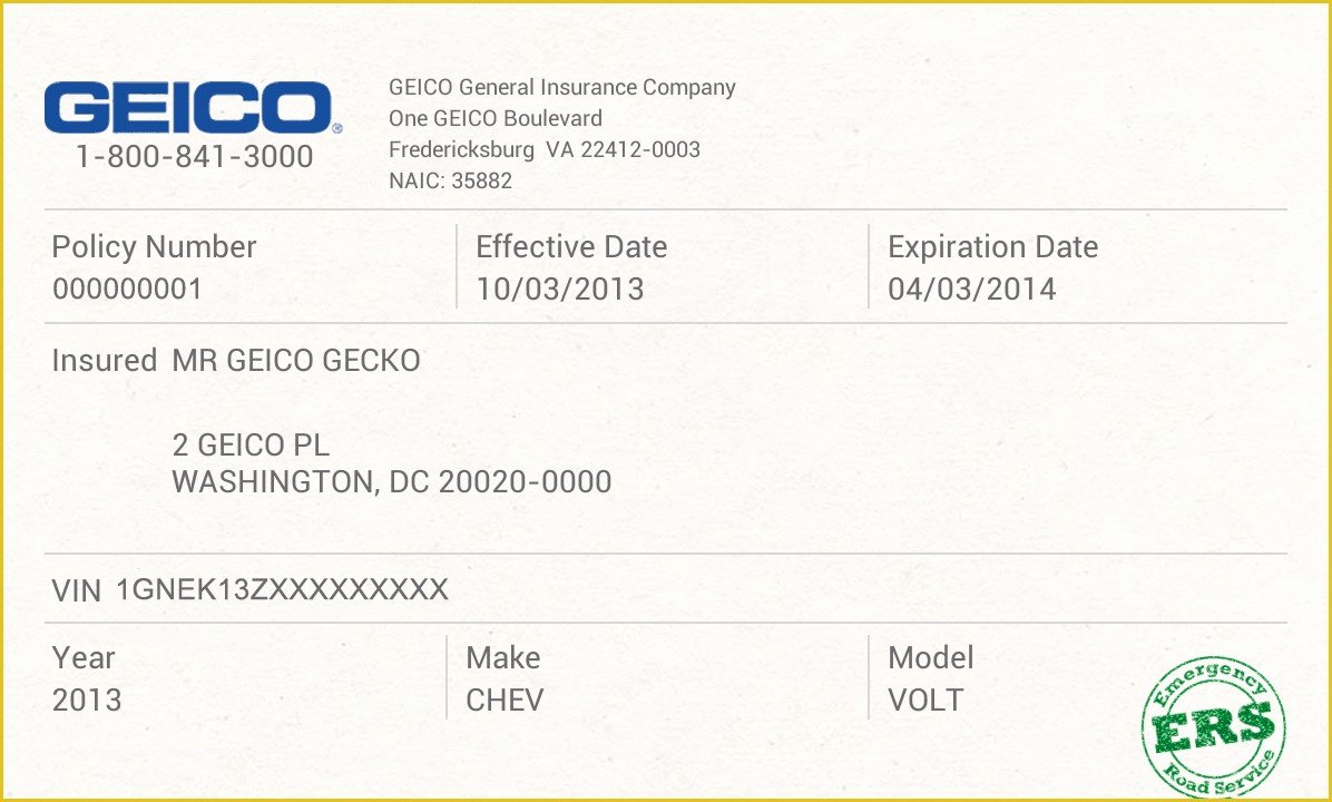  20 Print Fake Insurance Cards Dannybarrantes Template