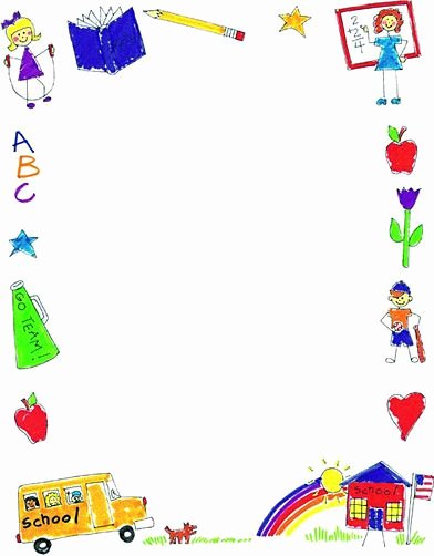 Printable Borders for School Inspirational Free Free Preschool Border Clipart Download Free Clip Art