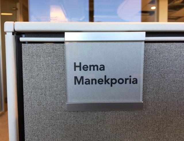 Printable Name Plates for Office Unique Cubicle Name Plate for Herman Miller Workstation Print