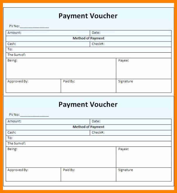 Printable Payment Coupons Luxury 6 Payment Book Template