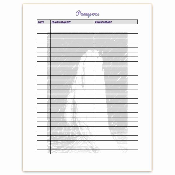 Printable Prayer Request form New Other Printable Gallery Category Page 268