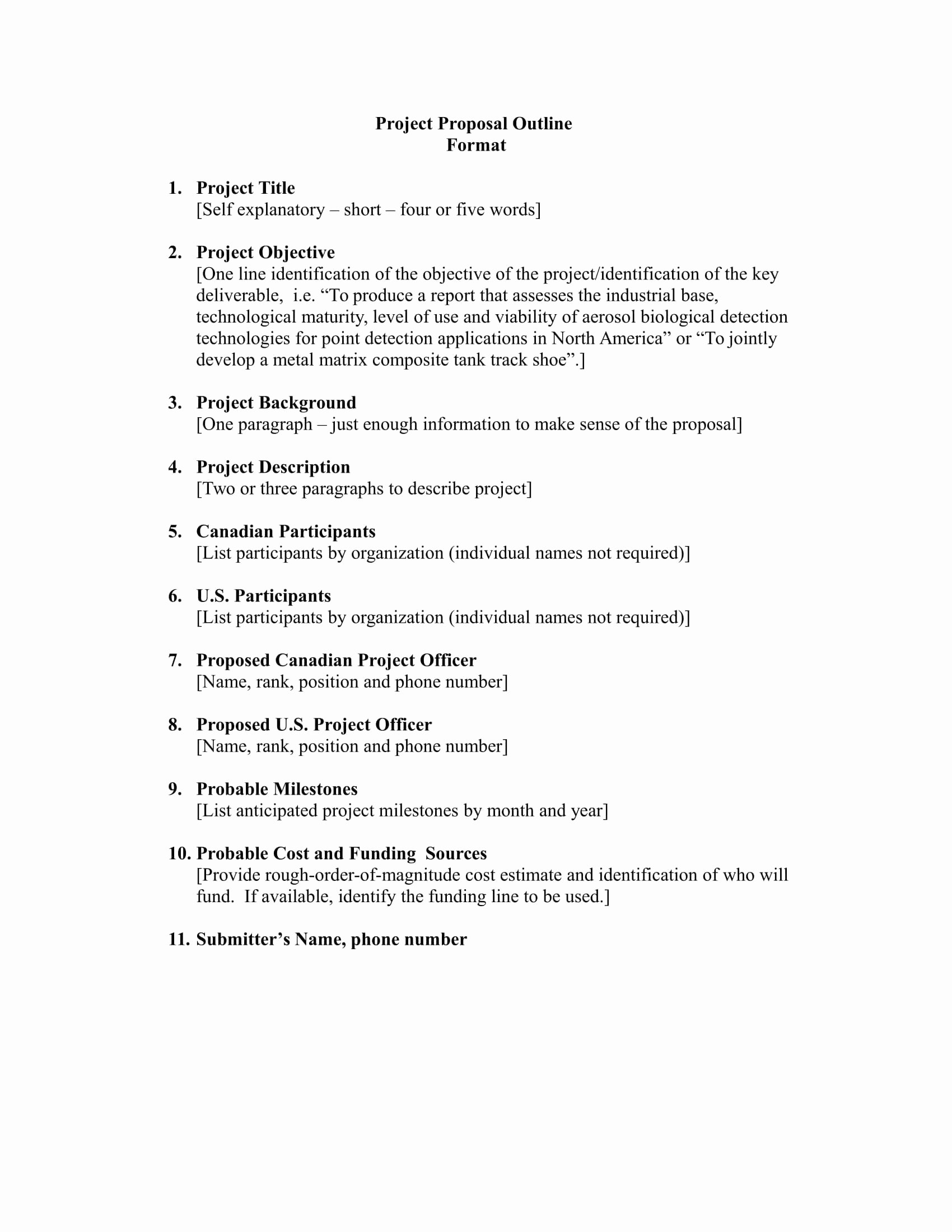 Project Proposal Outline Sample Awesome 4 Project Proposal Outline Examples Pdf Word Pages
