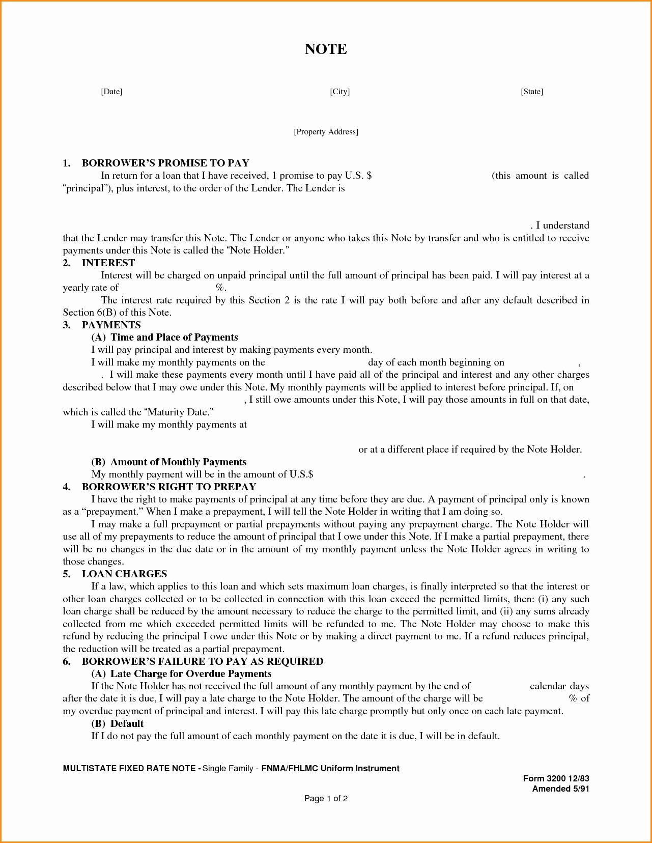 √ 20 Promise to Pay Contracts ™ Dannybarrantes Template
