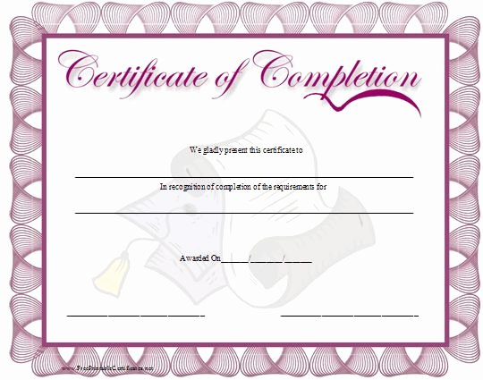 Purple Heart Certificate Template Fresh A Purple Bordered Certificate Of Pletion with A