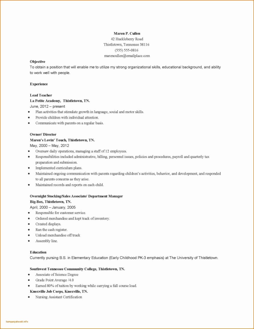 √ 20 Putting Expected Graduation Date On Resume ™ Dannybarrantes Template