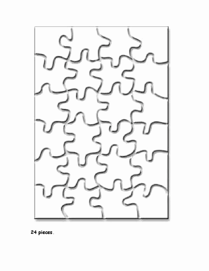 Puzzle Pieces Template Pdf Elegant Blank Jigsaw Puzzle Template Free Download