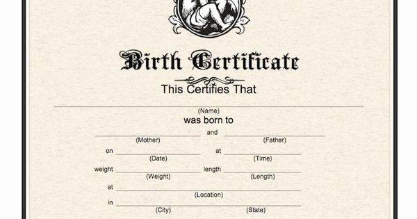Real Birth Certificate Template Beautiful 15 Birth Certificate Templates Word &amp; Pdf Template Lab
