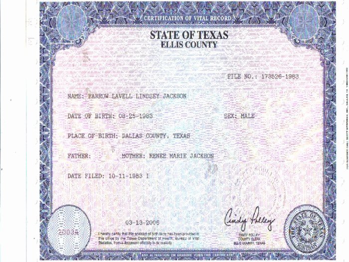 Real Birth Certificate Template Lovely Pages Near Texas Border Selling Fake U S Birth