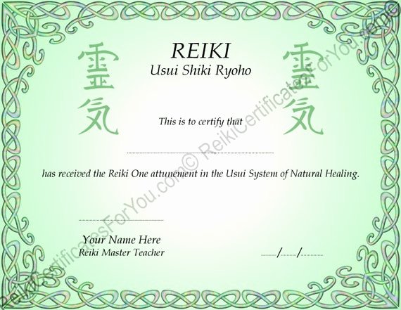 Reiki Certificate Template Free New Celtic Knotwork 2 Reiki Certificate Template Landscape