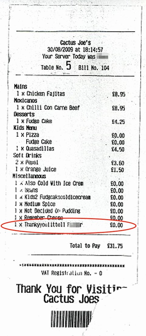 Restaurant Receipts Maker New Pizza Hut Singapore Apologizes for Labeling Customer &quot;pink