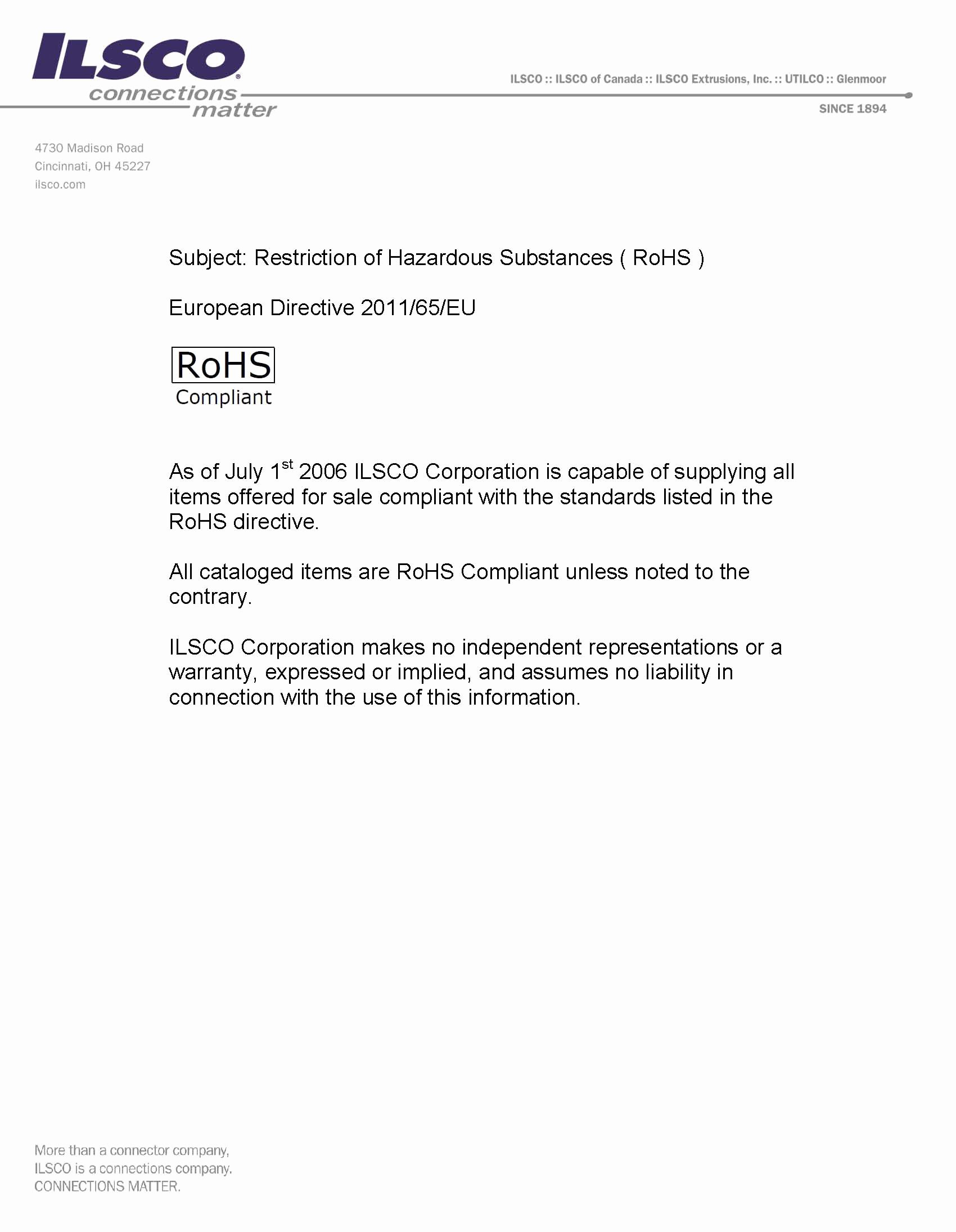 Rohs 2 Certificate Of Compliance Template Beautiful Reference Pliantletter