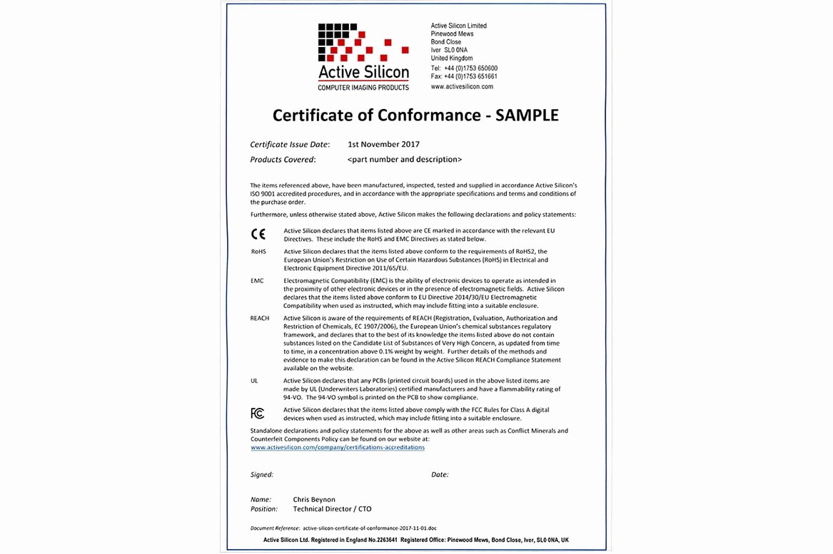 Rohs Certificate Of Compliance Template Beautiful Certifications and Accreditations