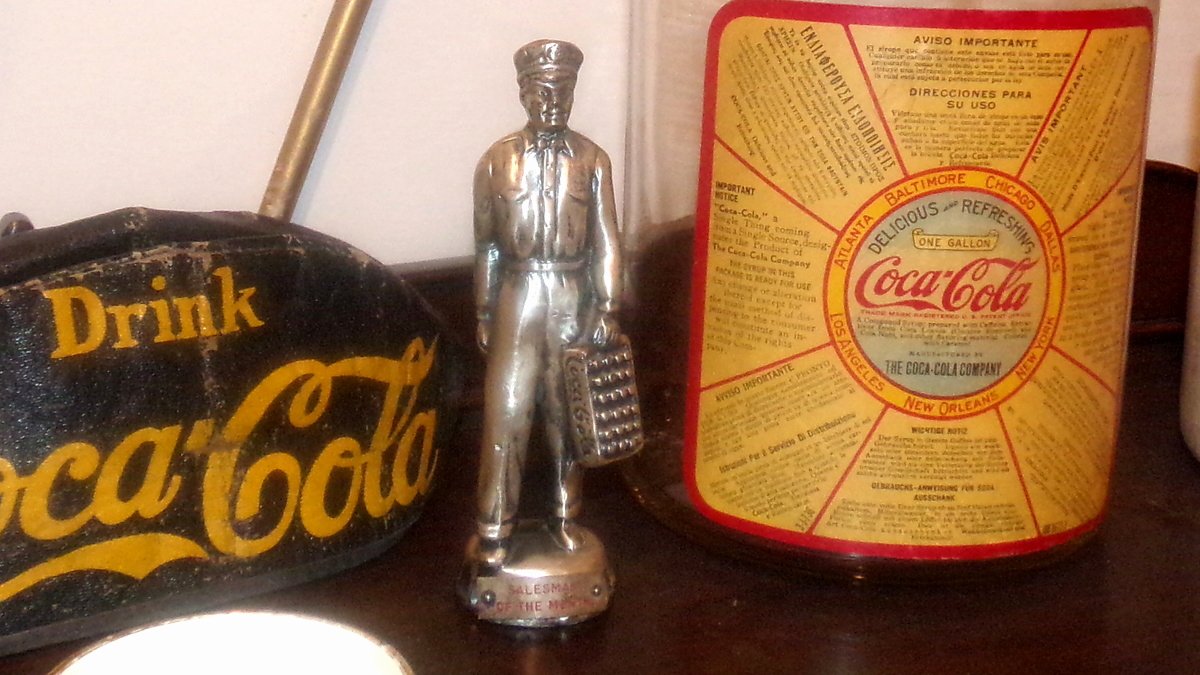 Salesman Of the Month Award Beautiful 1930 S Coca Cola Salesman Of the Month Award