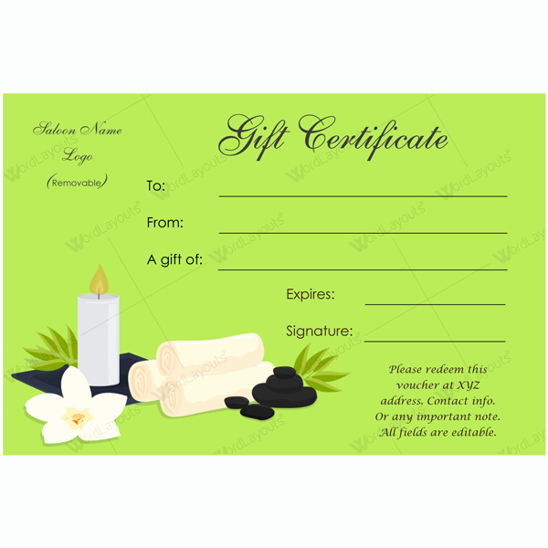 Salon Gift Certificate Template Beautiful Unzip Multiple Files Free Free Programs Utilities and