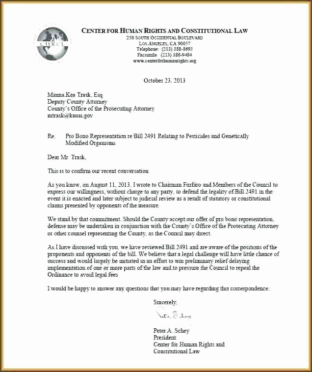 Sample attorney Letter Of Representation Fresh Sample Appeal Letter to Government