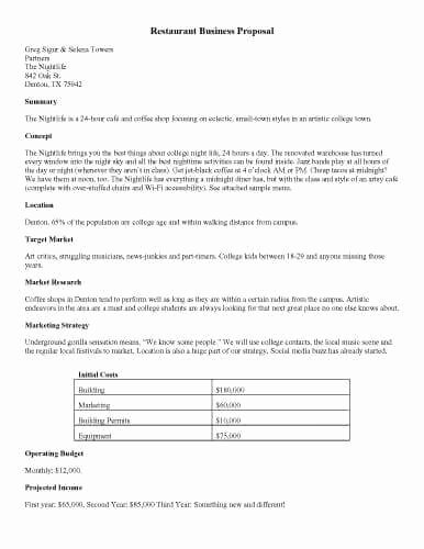 Sample Grant Proposal for after School Program Fresh 32 Sample Proposal Templates In Microsoft Word