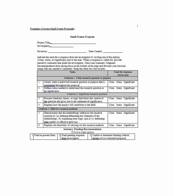Sample Grant Proposal Non Profit Awesome 40 Grant Proposal Templates [nsf Non Profit Research]