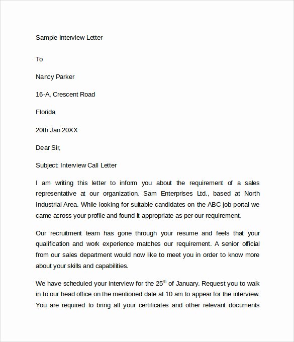 letter of explanation