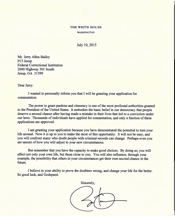 Sample Pardon Letter Best Of President Obama S Words to Prisoners He Just Helped are