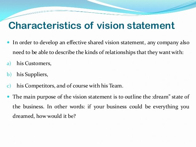 Sample Personal Vision Statement Elegant Vision Statement Examples Alisen Berde