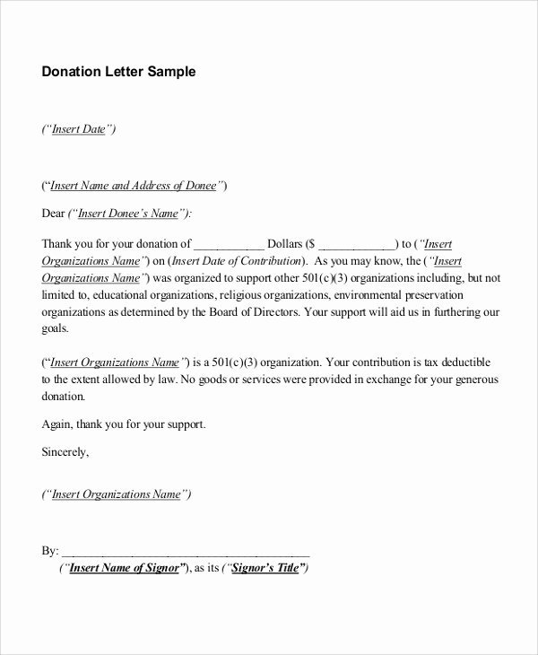 Sample Thank You Letter for Sponsorship Elegant Sample Thank You Letter 7 Examples In Word Pdf