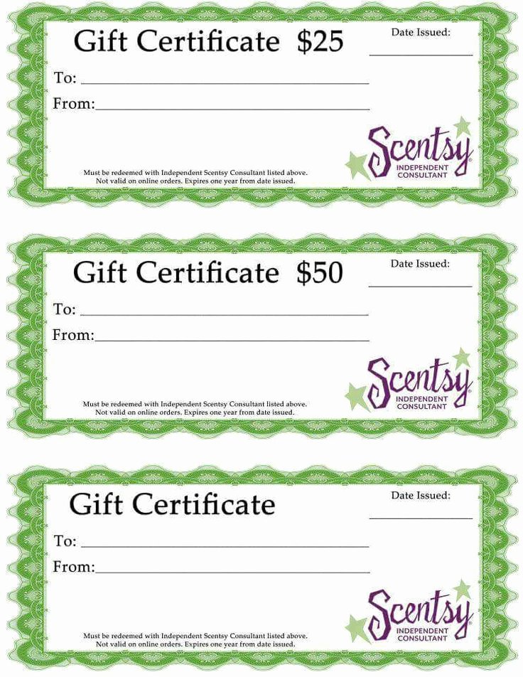Scentsy Gift Certificate Template Elegant 17 Best Images About Scentsy On Pinterest