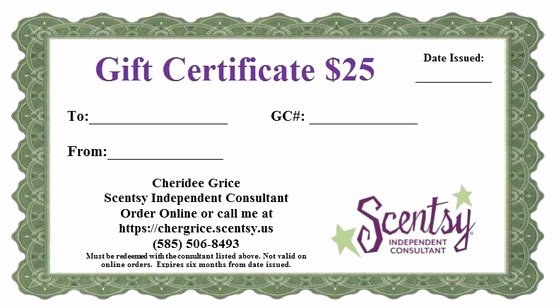 Scentsy Gift Certificate Template Unique Pin by that S A More On Michelle Polley Abbott Breast