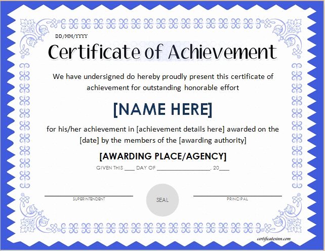 Scholarship Award Certificate Wording Lovely Scholarship Award Certificate Template