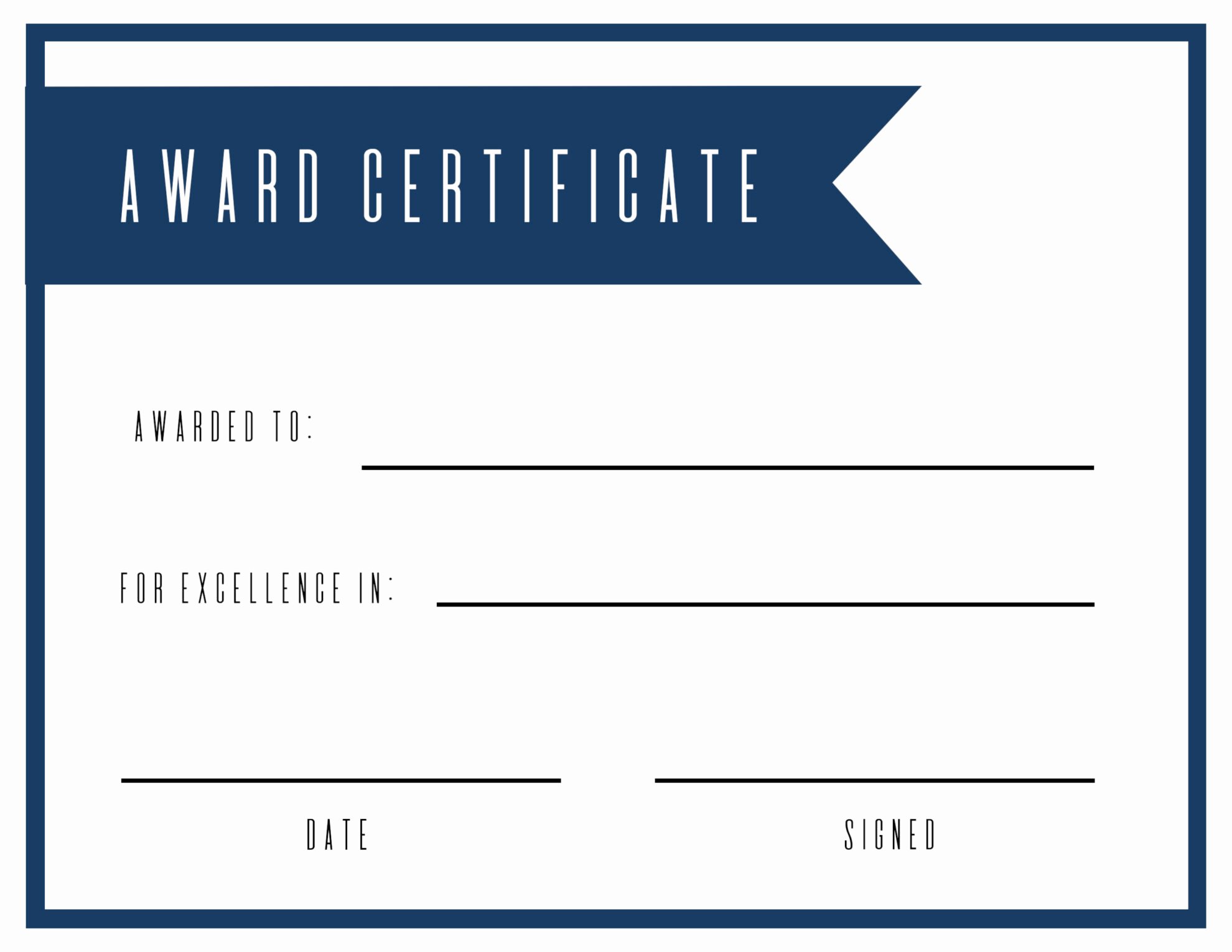 Scholarship Certificates Templates Free Best Of Free Printable Award Certificate Template Paper Trail Design