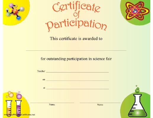 Science Fair Award Certificate Luxury 14 Best Images About Science Fair On Pinterest