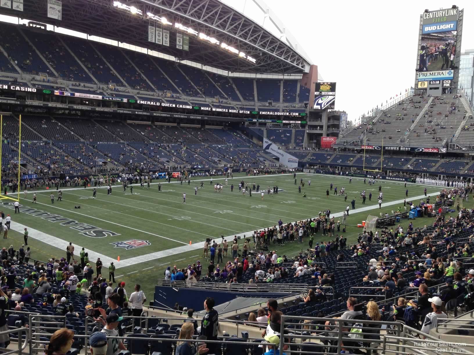 Seahawks Stadium Seat View Unique Centurylink Field Section 116 Seattle Seahawks
