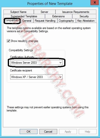Server Authentication Certificate Template New Sccm 2012 Server Authentication Certificate Templates