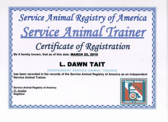 Service Dog Training Certificate Template Unique Service Dog Certificate Template
