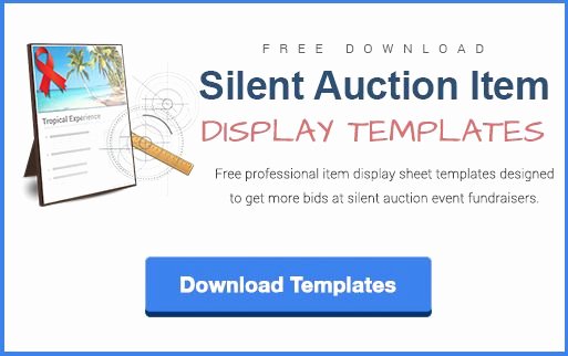 Silent Auction Certificate Template Fresh Download Silent Auction Item Display Sheet Templates