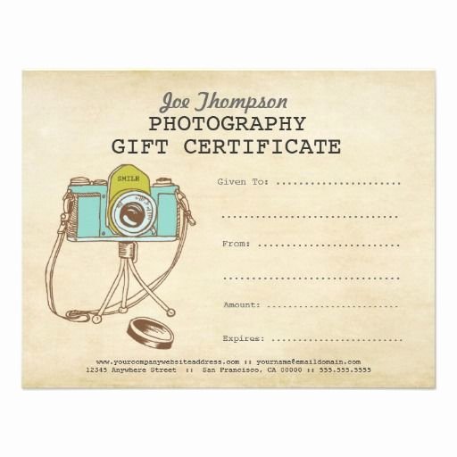 Silent Auction Gift Certificate Template Fresh Grapher Graphy Gift Certificate Template