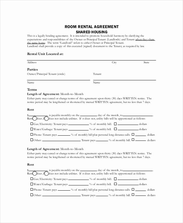 Simple Rent Agreement form Fresh Basic Rental Agreement 16 Free Word Pdf Documents
