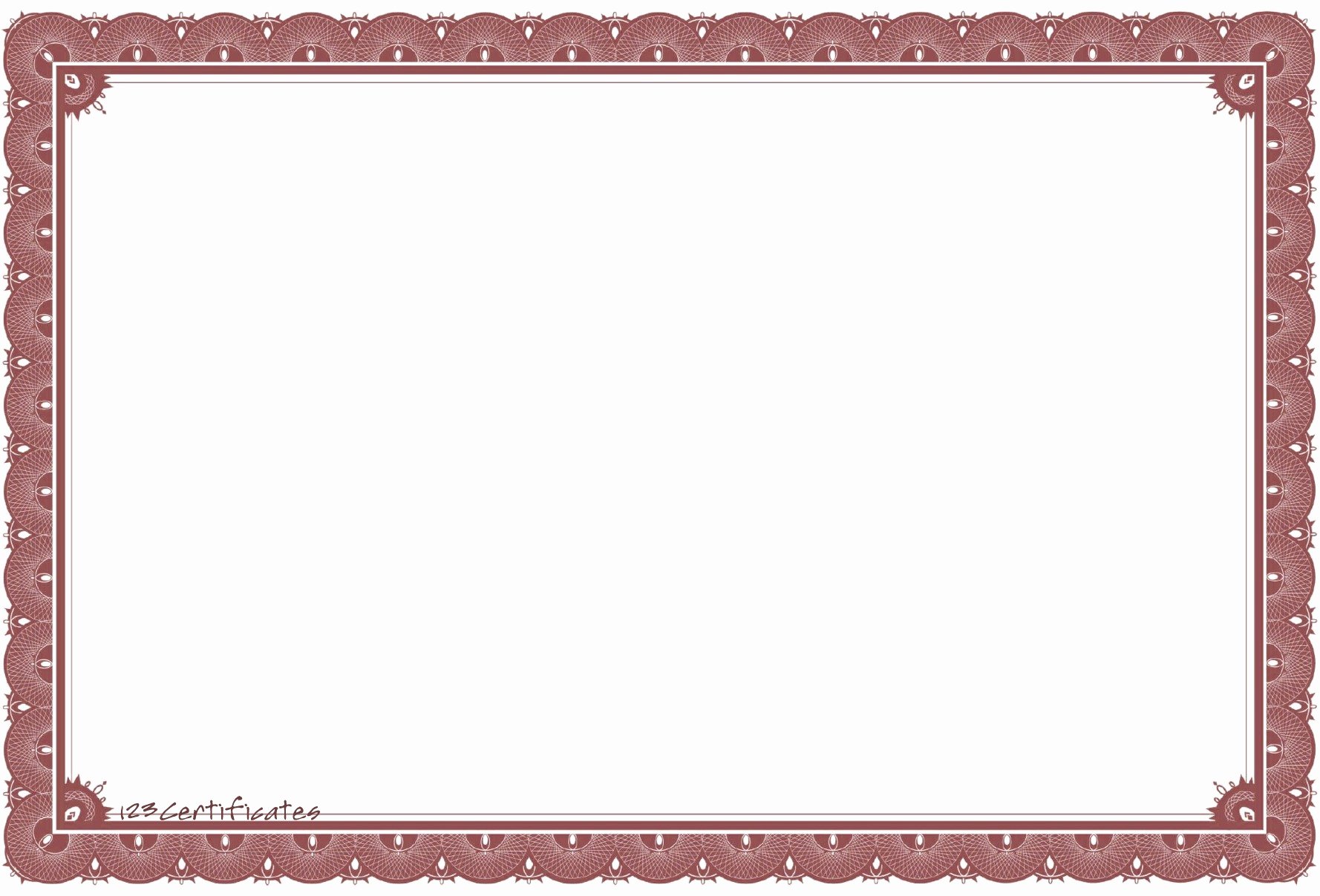 Size Of Certificate Paper New top 10 Free Certificate Borders for All Occasions