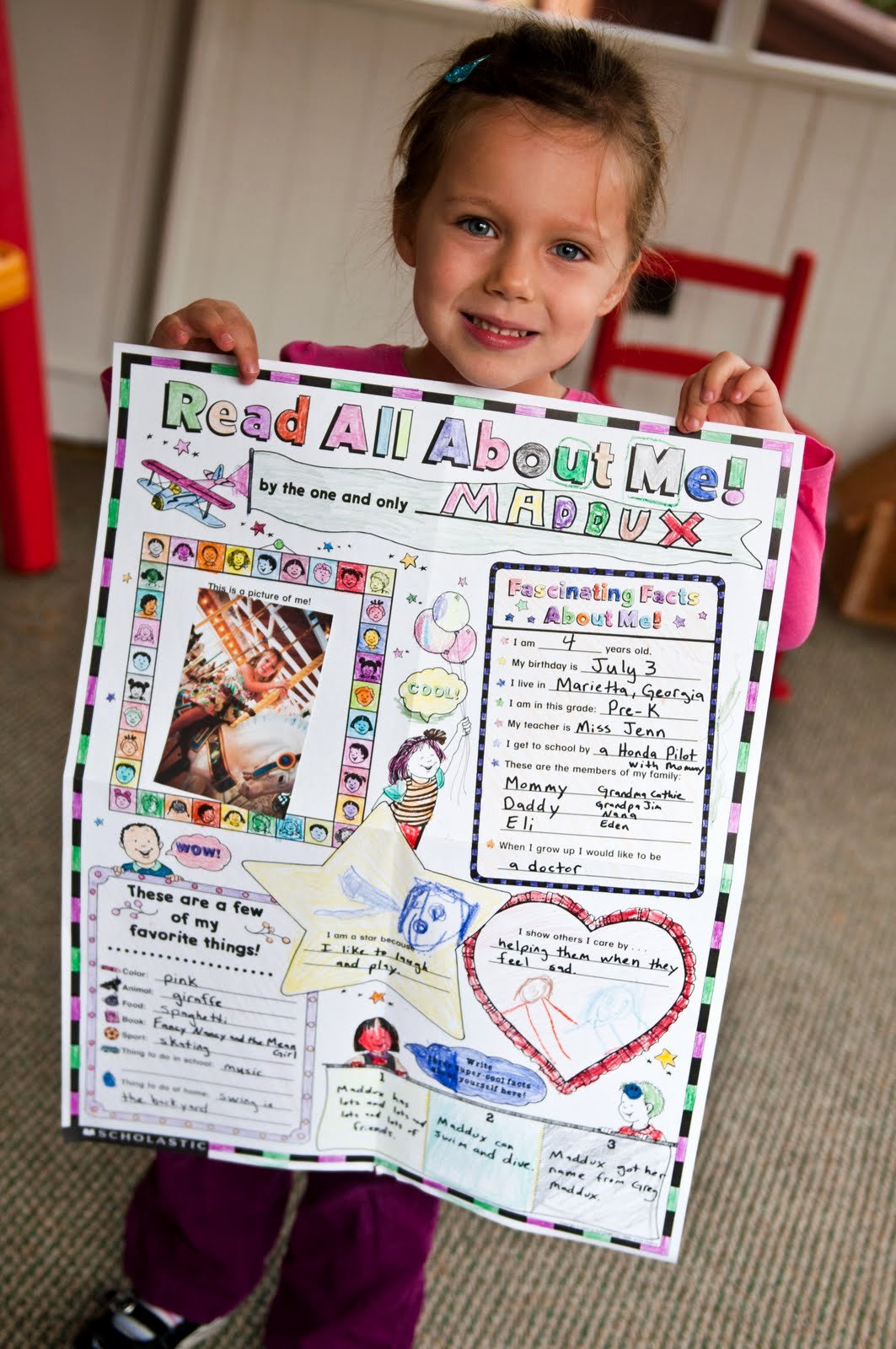 Star Of The Week Poster Printable