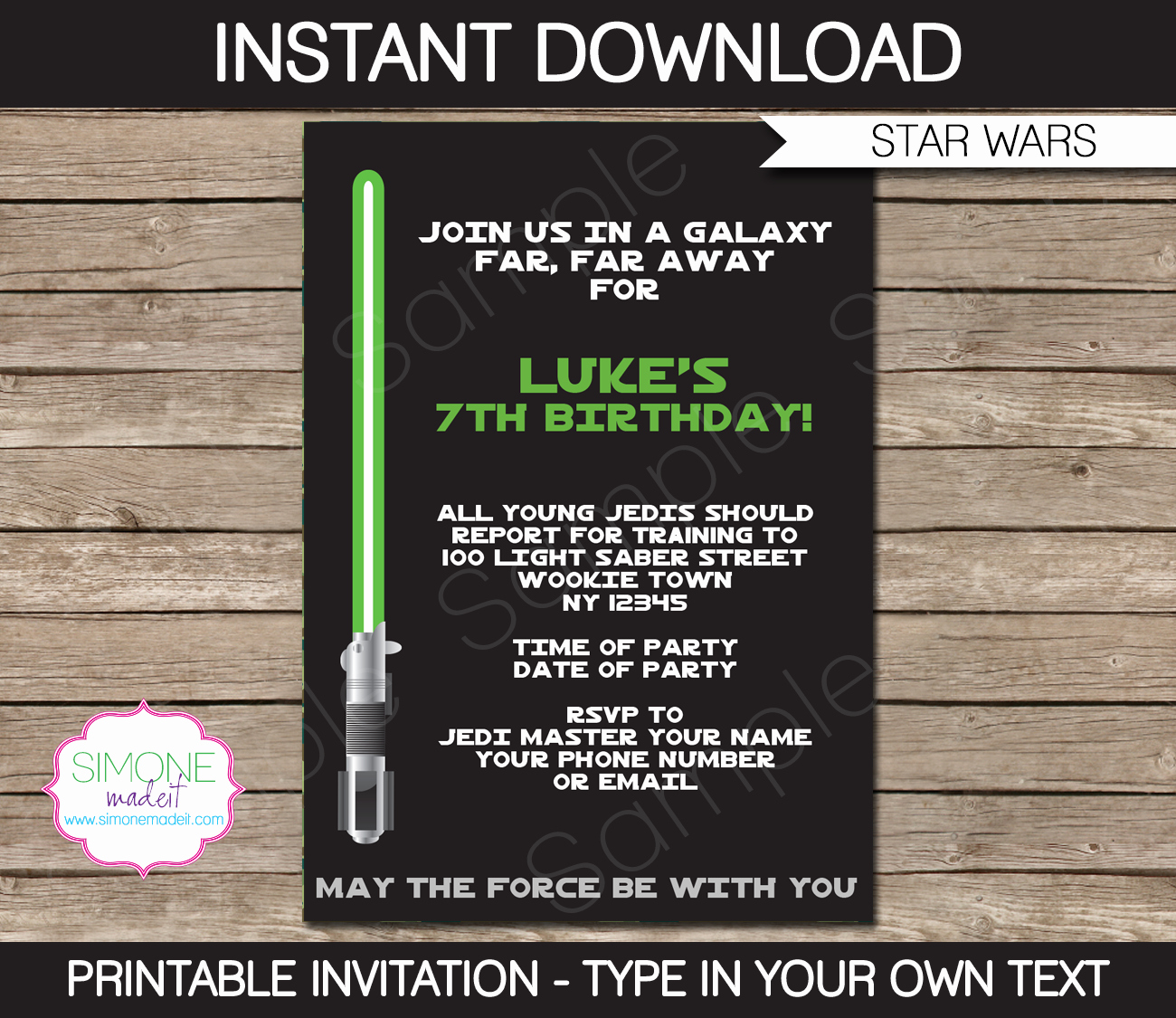 Star Wars Certificate Template Luxury Star Wars Party Printables Invitations &amp; Decorations
