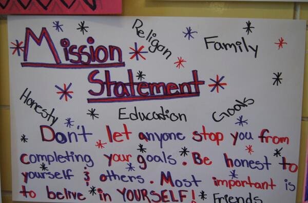 Student Mission Statement Examples New Bryan Middle School On Twitter &quot;here is A Great Example