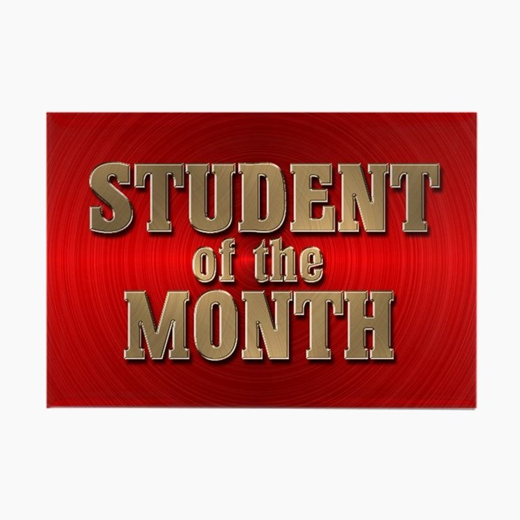 Student Of the Month Certificate Inspirational Gifts for School Awards