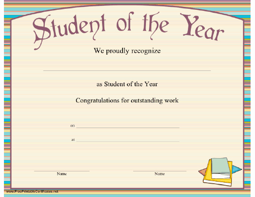 Student Of the Month Certificate Word Luxury top 5 Resources to Get Free Student the Year Award