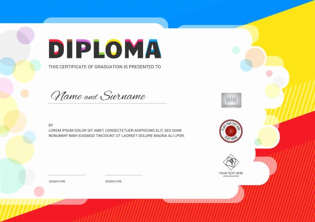 Summer Camp Certificate Templates Fresh Royalty Free Preschool Kids Diploma Certificate Design