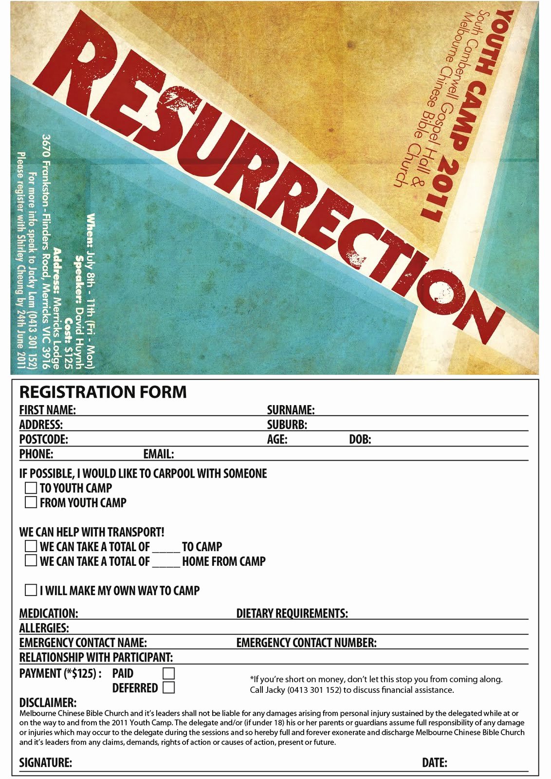 Summer Camp Registration form Sample Unique Blshuffs Camp Registration form