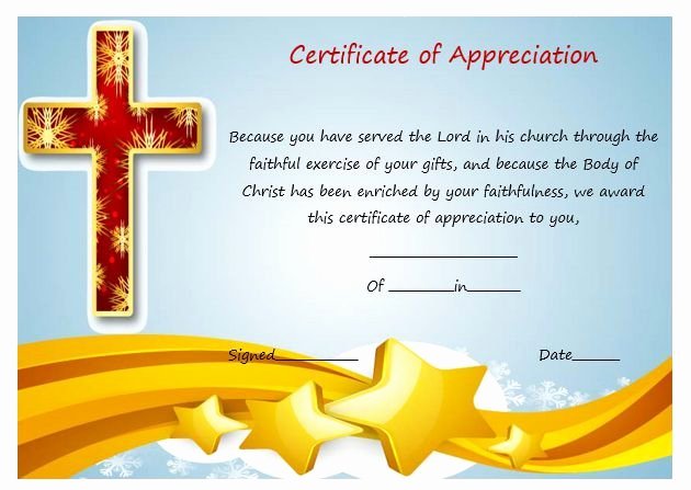  20 Sunday School Awards Recognition Dannybarrantes Template